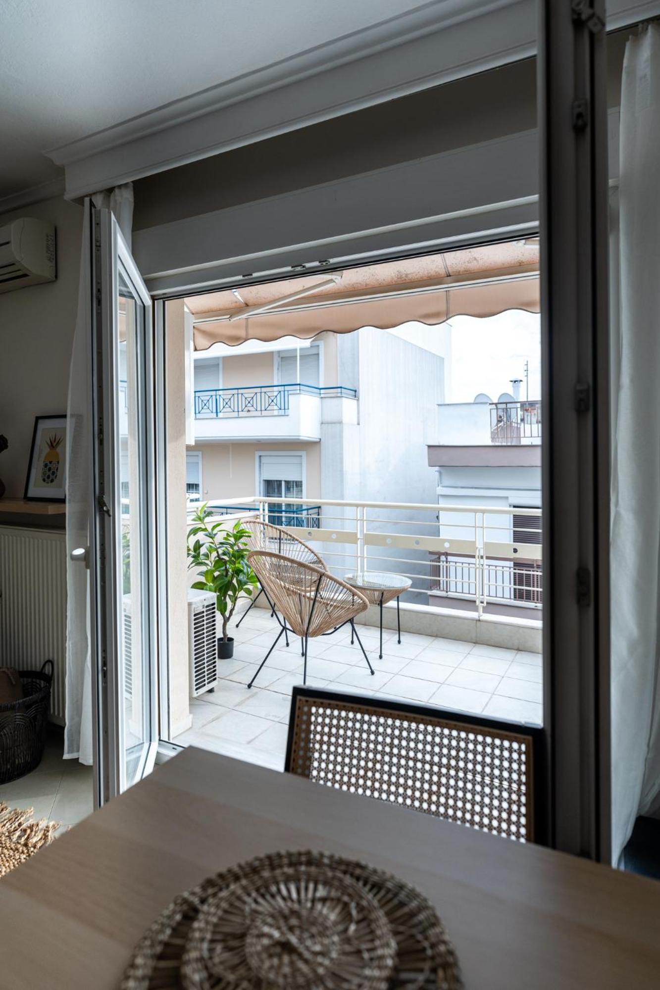 Pomegranate Luxury Penthouse Maisonette With Beautiful Terrace & Free Parking By Binobi ! Tesalónica Exterior foto